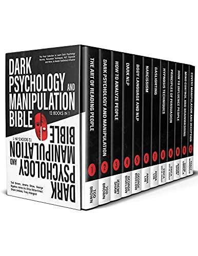 Free Kindle eBooks: Dark Psychology 12 in 1, How to Talk to Anybody, Python, Linux, Knitting, Rock Hounding, Crochet & More at Amazon
