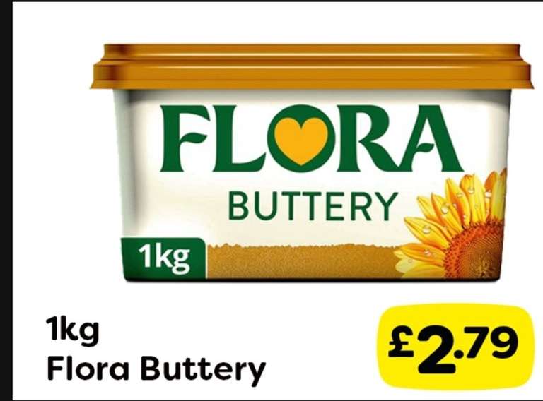 Flora Buttery 1kg