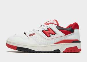New Balance 550 - White Red Trainers