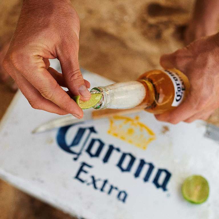 Corona Extra Lager Beer Bottle, 24 x 330ml