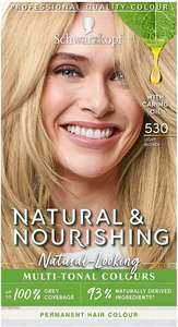 Schwarzkopf Natural & Nourishing 530 Light Blonde Permanent £1.90 Prime Exclusive @ Amazon