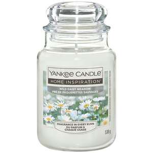 Yankee Candle Home Inspiration Large Jar Candle 538g - Wild Daisy Meadow (More in OP) £7.50 + Free Click & Collect @ Argos