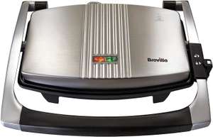 Breville VST025 Sandwich & Panini Press - Stainless Steel £23 + Free click & collect @ Argos