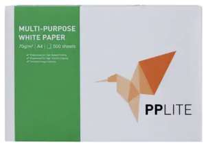 PP Lite A4 Printer Paper 70 gsm White 500 Sheets - £3.59 (+£3.48 Delivery) @ Viking Direct