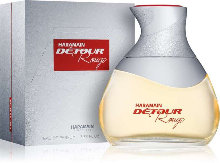 Al Haramain Détour rouge Womens Eau De Parfum 100ml via App With Code