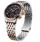 Rotary Mens Two Tone Steel Bracelet Chronograph Watch (With Code)