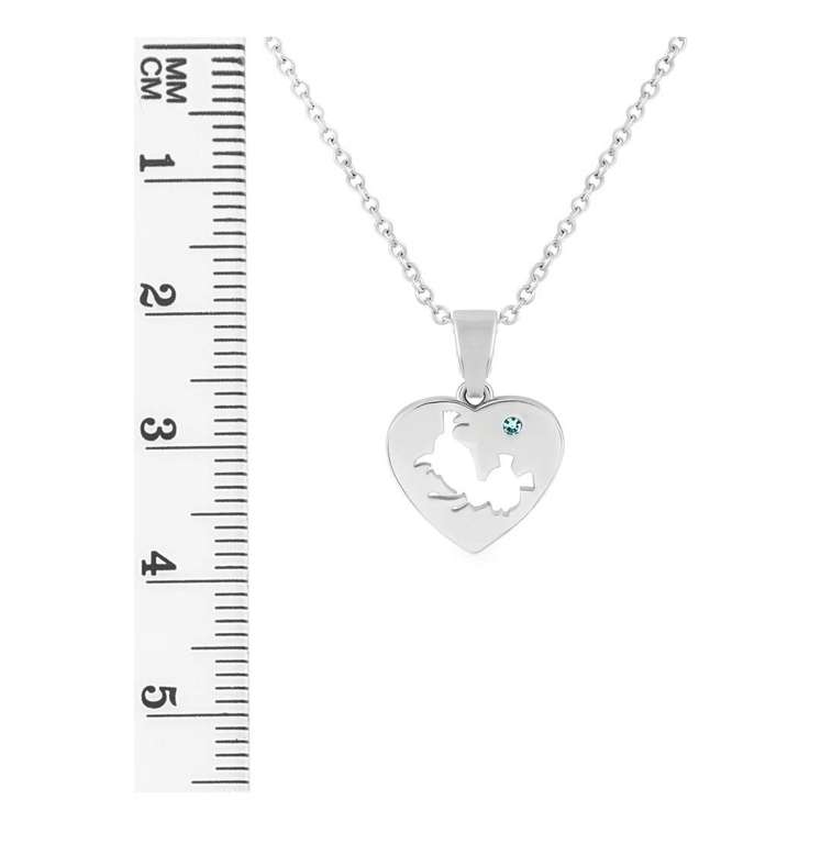 £9.99 Disney Silver Plated Crystal Olaf Carded Pendant Necklace £9.99 + Free Click & Collect @ argos
