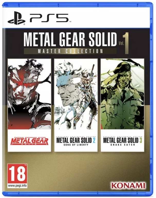 METAL GEAR SOLID: MASTER COLLECTION Vol.1 PS5, Free C&C (Limited Stores)