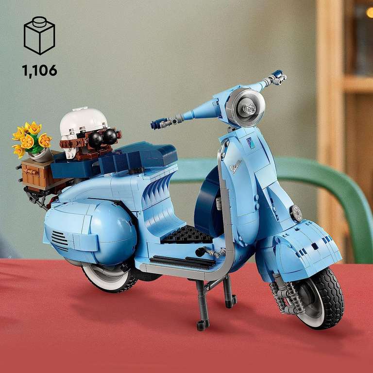 Lego 10298 Icons Scooter Vespa 125 £58.59 with voucher @ Amazon France