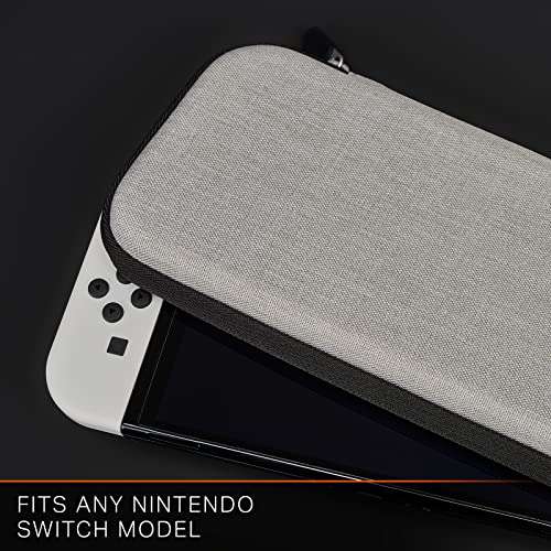 PowerA Slim Case for Nintendo Switch - OLED Model, Nintendo Switch or Nintendo Switch Lite - Grey - £8.56 @ Amazon (Prime Day Exclusive)