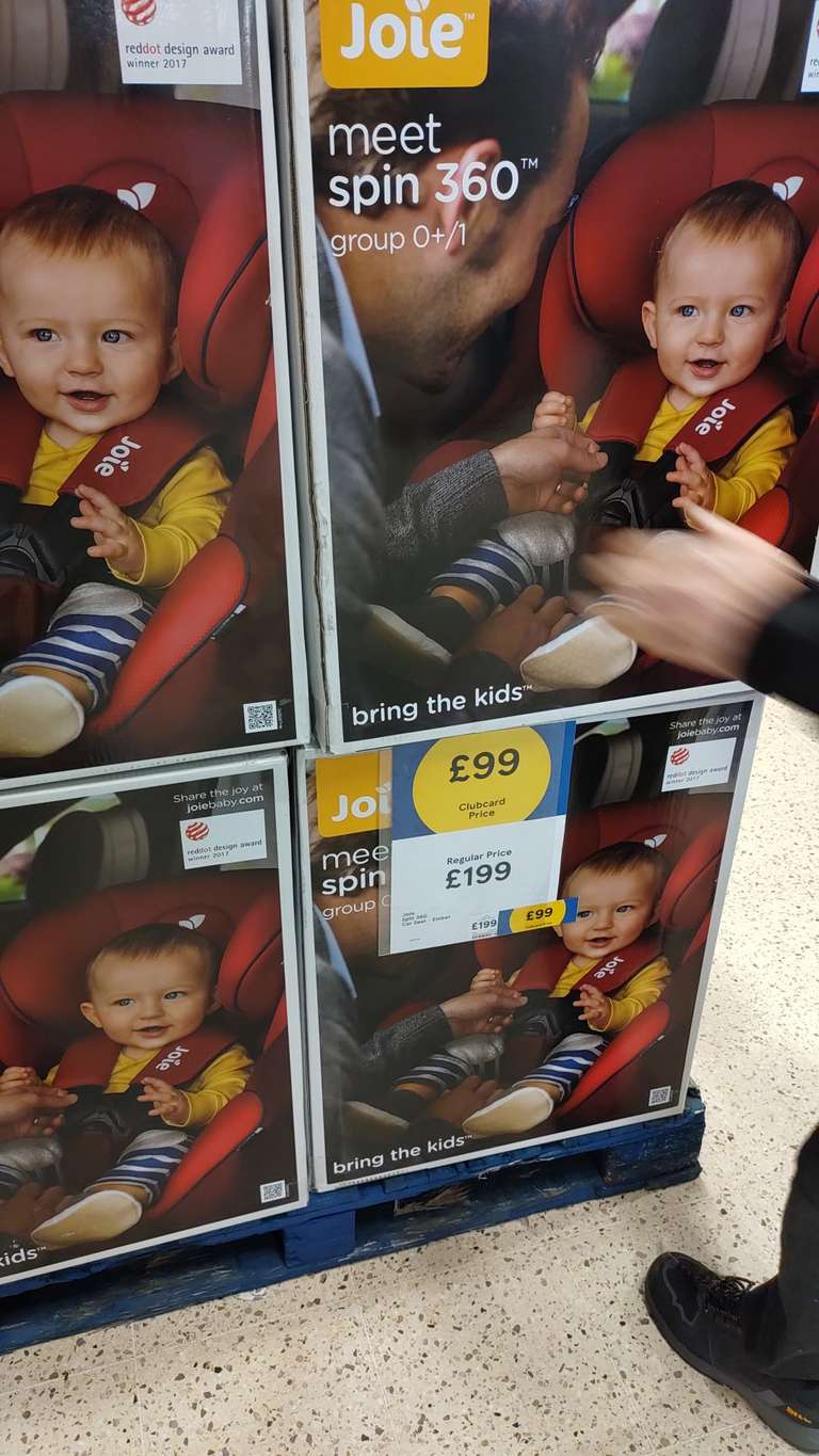 Joie Spin 360 Car Seat Ember - Clubcard Price instore Musselburgh