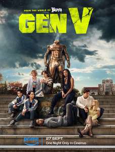 Get 2 Free Tickets To See The Premiere Of GEN V At Selected Cinemas On the 27th September (Prime Exclusive)