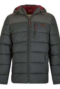Laurent Puffa Jacket Charcoal (2XL) - £37.50 Delivered @ Weird Fish