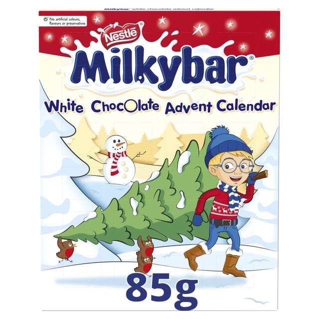 Milkybar White Chocolate Advent Calendar - 62p @ Ocado