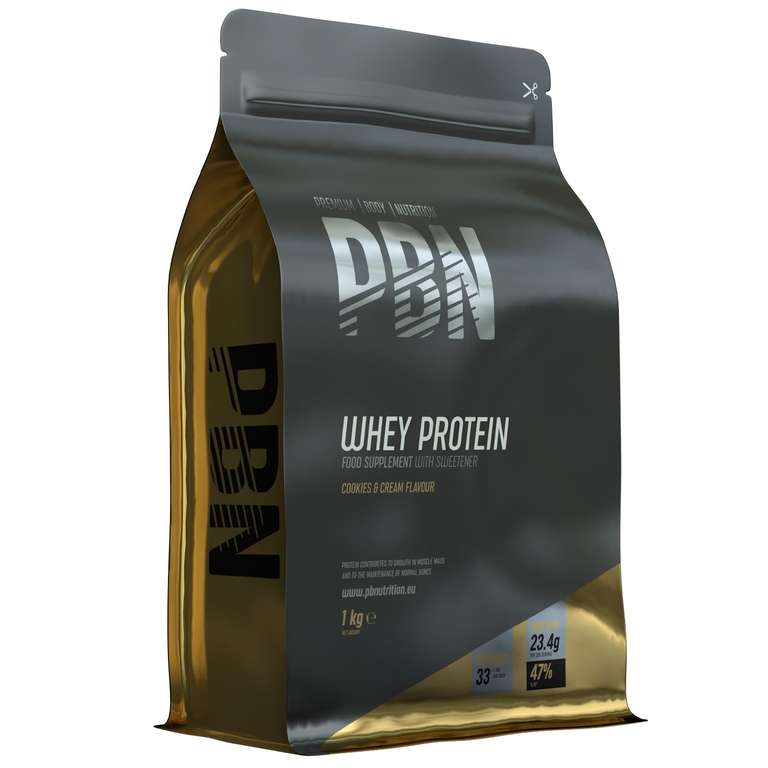 PBN - Premium Body Nutrition Whey Protein1kg PBN - Premium Body Nutrition Whey Protein 1kg £11.39 (5% s&s)