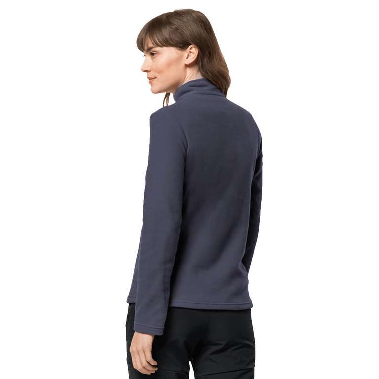 Jack Wolfskin Women's Taunus Half Zip Sweater - Graphite Only