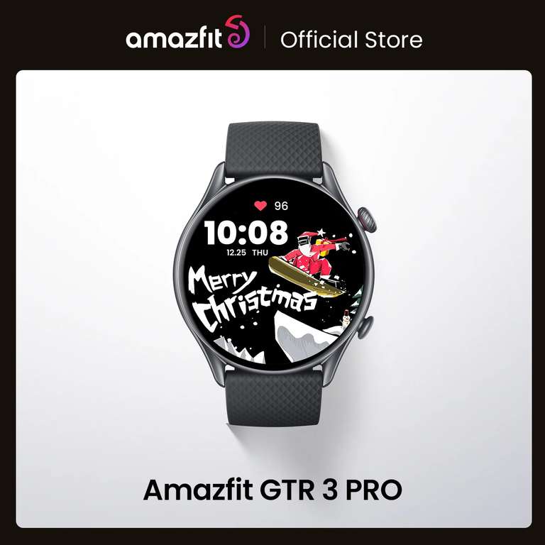 New Amazfit GTR 3 Pro Smartwatch Amoled/1,000 nits /5 ATM / Voice Assistants/Calls using code @ amazfit Official Store