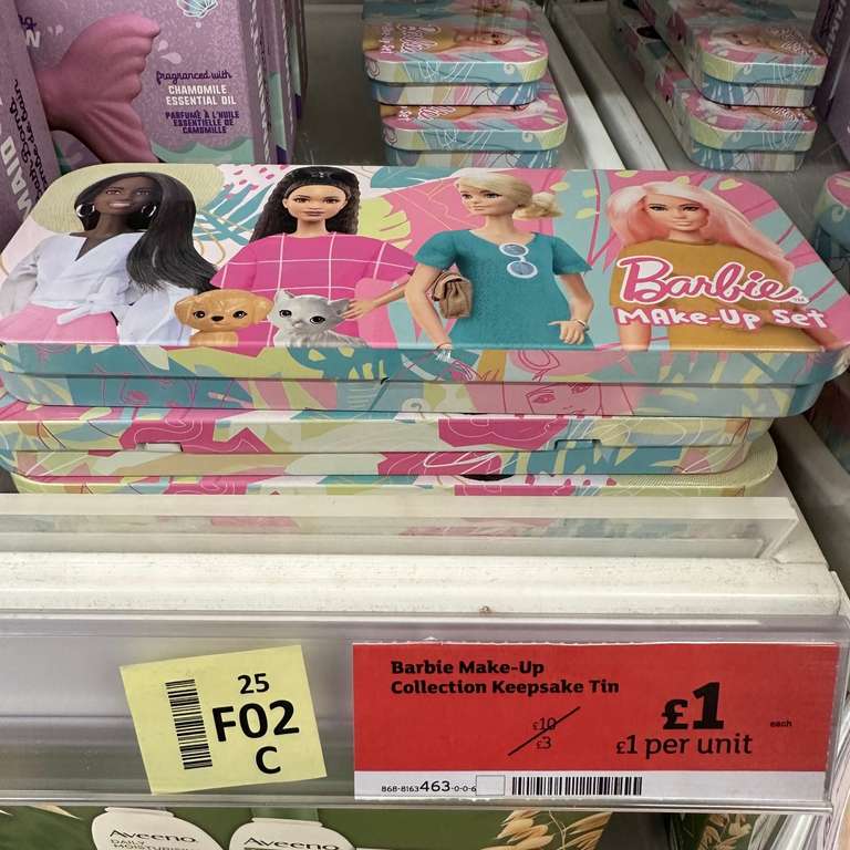 Barbie Make-up Collection Keepsake Tin - Beckton