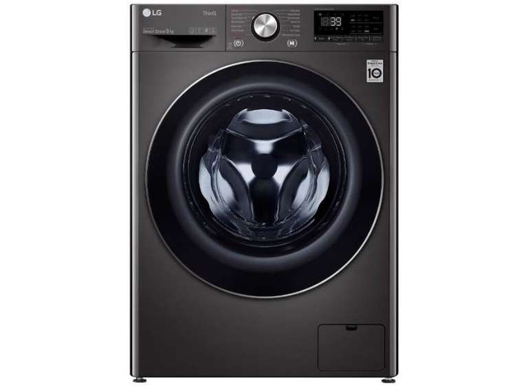 LG F4V909BTSE 9kg 1400rpm Washing Machine with Turbowash 360 /5 Year Warranty