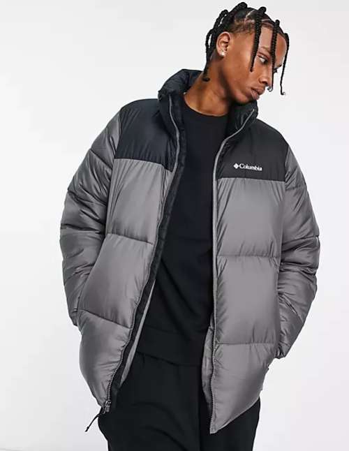 Mens Columbia Puffect II puffer jacket in grey £43.20 delivered at ASOS with code