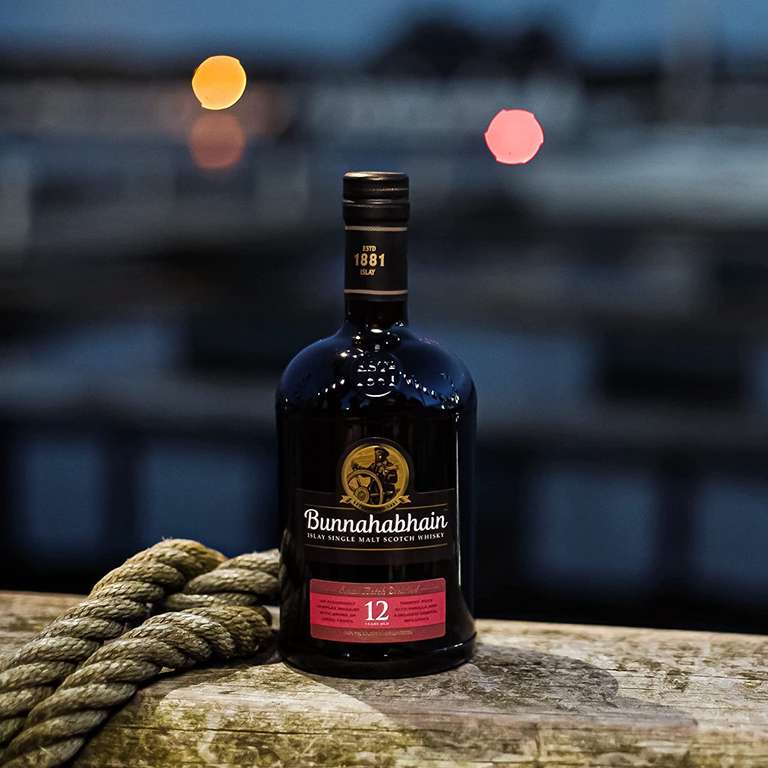Bunnahabhain 12 Year Old Islay Single Malt Scotch Whisky - £36 / £32.40 subscribe and save @ Amazon