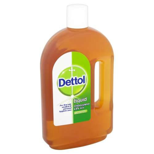 Dettol Original Liquid Antiseptic Disinfectant for First Aid, 750ml £3 / £2.65 via sub & save at checkout via Amazon
