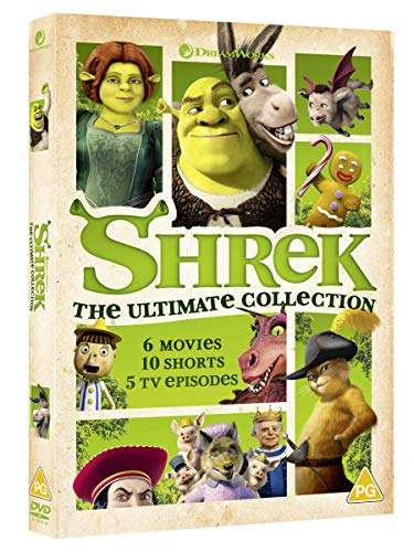 Shrek Ultimate Collection (6 movies, 10 short, and 5 TV episodes) [DVD]