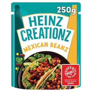 Heinz Creationz Beanz 250g - 3 for £1 instore @ Farmfoods (Tipton)