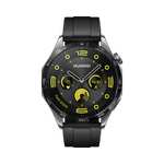 HUAWEI Watch GT4 46 mm Smart Watch (Fluoroelastomer Strap, 1.43" AMOLED, Heart Rate/SpO2) with code