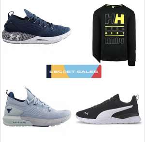 Up to 60% Off Under Armour & Puma Sale + Extra 15% off with code