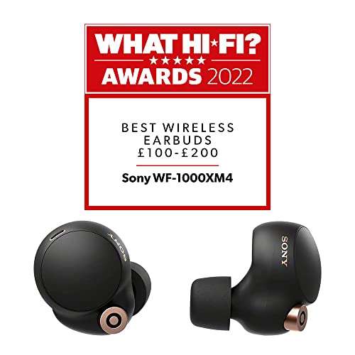 Used / Very Good: Sony WF-1000XM4 Truly Wireless Noise Cancelling Headphone - Sold by Amazon Warehouse