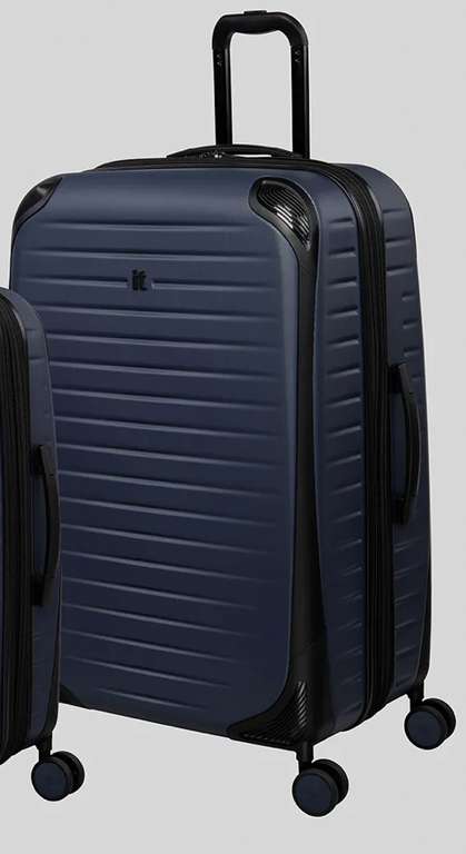 IT Luggage Large Hardshell Suitcases in Grey/Blue/Cream are £44 using discount barcode - Instore @ Matalan (Bury)