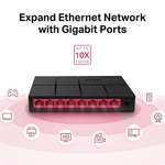 MERCUSYS 8-Port Ethernet Gigabit Switch (MS108G) - £12.48 @ Amazon