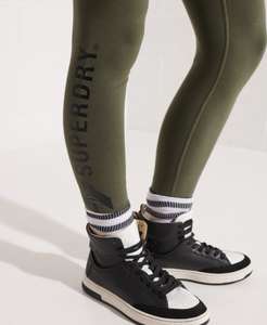 Code Logo Elastic Leggings ( Free Click & Collect* + Free Returns to Store) - £7.50 @ Superdry