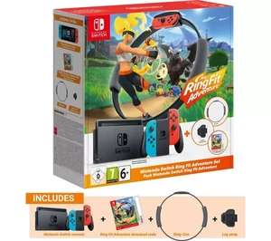 NINTENDO Switch Neon Console & Ring Fit Adventure £289 @ Currys