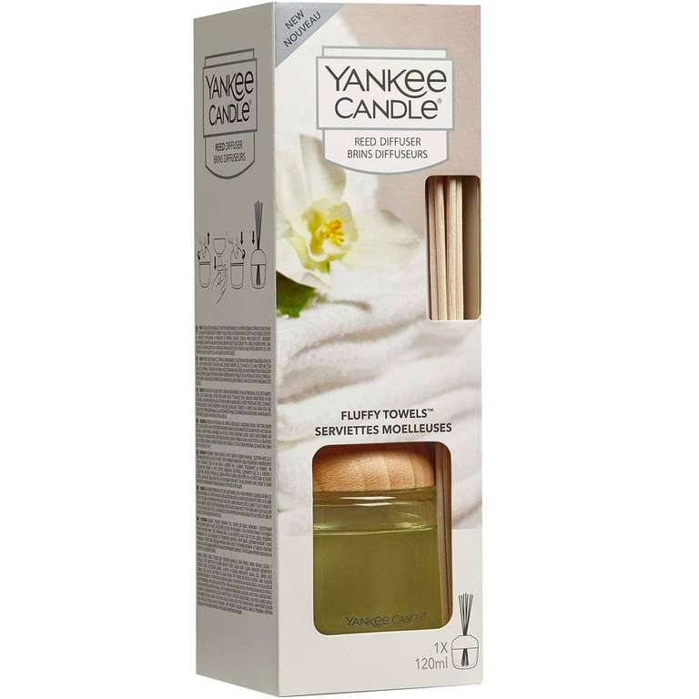 Yankee Candle Reed Diffuser Midnight Jasmine/fluffy towels 120ml - £10 instore @ Boots, Leamington Spa The Parade Store