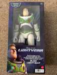 Buzz Lightyear, Disney Pixar Mattel 30cm toy Instore - Ashington