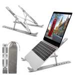 K-MART Extra Strong Adjustable Laptop Stand Riser Silver/Black/Gold (Silver Upgraded £8.79) With Voucher