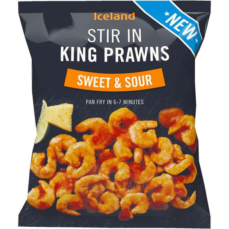 Iceland Stir In King Prawns Sweet and Sour 240g £2 @ Iceland