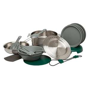 Stanley Adventure Full Kitchen Basecamp Camping Cooking Set 3.5L - 11 Piece Camp Cook Set £93.92 @ Amazon