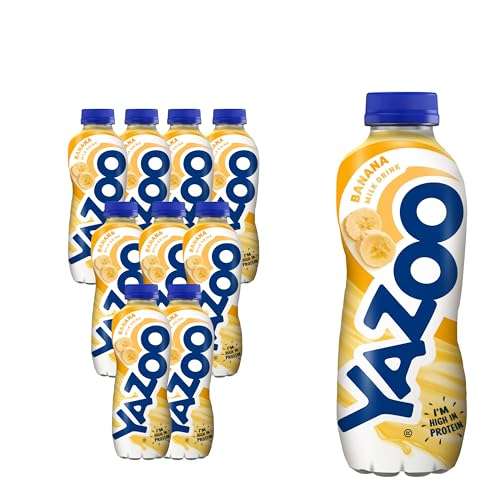YAZOO Banana Milk Drink 400ml (pack of 10) | hotukdeals