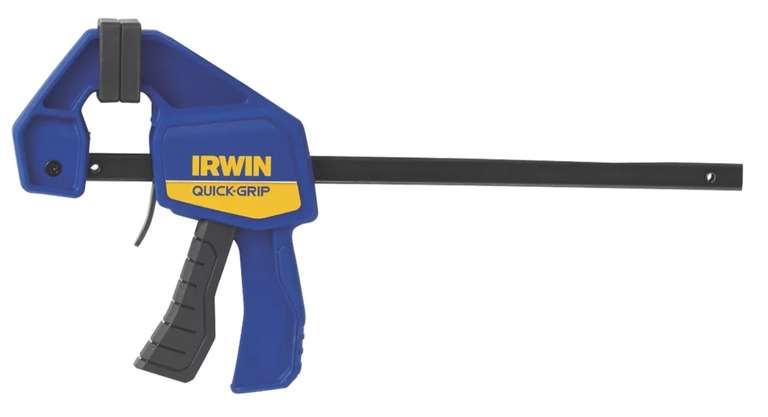 Irwin Quick-Grip Mini Bar Clamp 6’’ / Irwin Quick-Grip Mini Bar Clamp 12’’ - £5.35 - W/Code via APP (Free C&C)