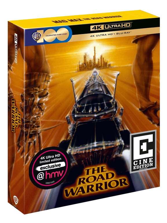 Mad Max: The Road Warrior (HMV Exclusive) Cine Edition (4K Ultra HD + Blu-Ray)