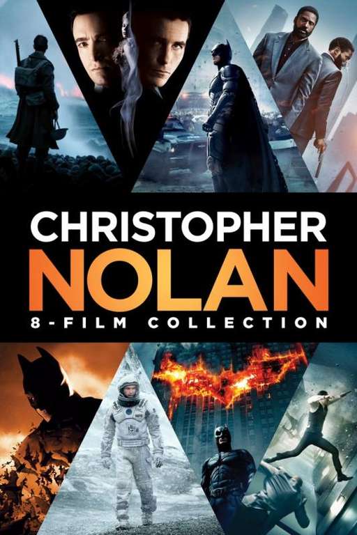 Christopher Nolan 8 Film Collection - 4K