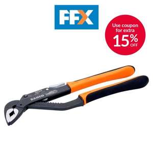 Bahco 250mm Slip Joint Pliers £16.11 with code @ FFX Ebay
