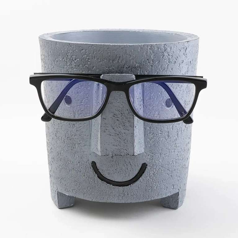 Industrial Glasses Holder Plant Pot - £4 (Free Click & Collect) @ Dunelm