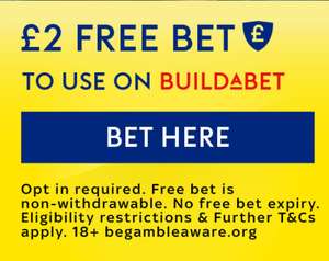 Free £2 Bet to use on Buildabet @ Sky Bet (Selected Accounts)