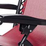 Amazon Basics Zero Gravity Chair, Burgundy £34.99 @ Amazon