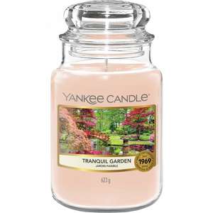 YANKEE CANDLE Tranquil Garden Large Jar Candle £11.99 delivered @ Just my look