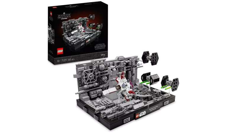 LEGO Star Wars Death Star Trench Run Diorama Set 75329 - £45 free collection @ Argos